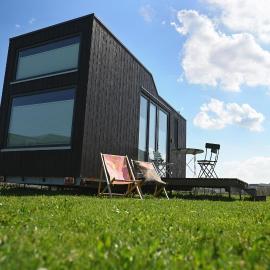Tiny House Nature 10 Innenlage - Green Tiny Village Harlesiel โรงแรมในคาโรลิเนนซีล