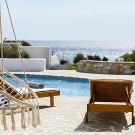 Helen Beach Front Luxury Villas, khách sạn ở Kastraki Naxou