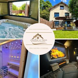 Maison Campagne SPA, Sauna, cinéma, jardin, hotel in Valuéjols