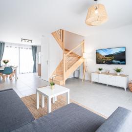 Le Cool Plex Duplex avec Jardin, Disney 10mn, hotel em Esbly