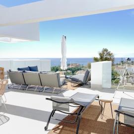 Manilva del Sol SEA VIEW PENTHOUSE, hotel Manilvában