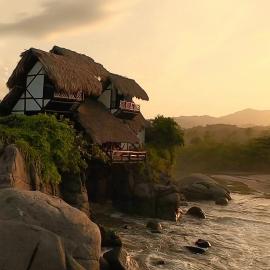 Finca Barlovento Cabaña, Tayrona, хотел в Лос Наранхос