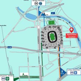 Chambres chez particulier à 100m du Stade de France