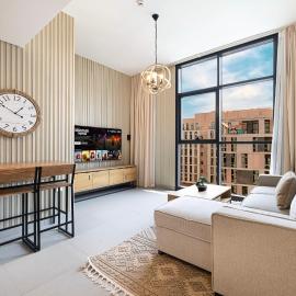 1BR Private Poolview Apartment - Poolside Paradise