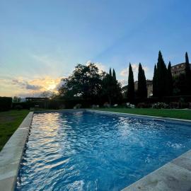 Agriturismo Castello La Grancia di Spedaletto, viešbutis mieste Pjenca