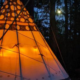 Sky Spirit -Luxury Glamping Tipi - Sleeps 2, hotel em O'Brien