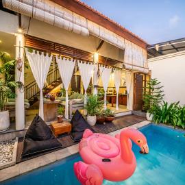 Room at Canggu Shortcut Villa, Bath, Near FINNS and ATLAS