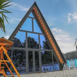 A-Frame Villa in Gabala with Garden & FREE Airport shuttle