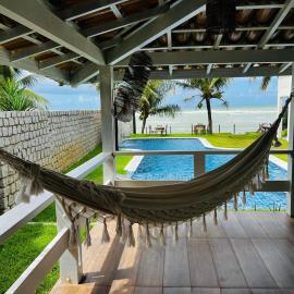 Casa de Temporada cinco quartos - Garça Torta em Maceió - Vista Mar