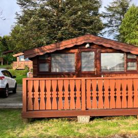 Snowdonia luxury log cabin, hotel di Trawsfynydd