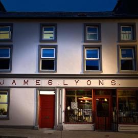 'James Lyons' The old main St, hotel a Ballyhaunis