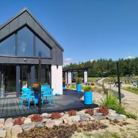Domek letniskowy - Leśna chmurka - sauna, bania, hotel en Cewice