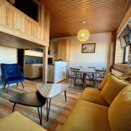T2 à Courchevel 2* accès pistes, parking, vue vallée, 4 pers. - FR-1-514-22