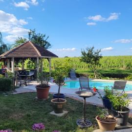 Villa au cœur des vignes, hotel u gradu Monbazijak
