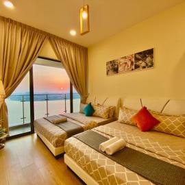海景套房 3房3厕 可8-12人Danga Bay Country Garden YI JIA名宿, hotel u gradu 'Johor Bahru'