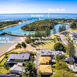 Sunray Riverside Apartment, hotell sihtkohas Brunswick Heads