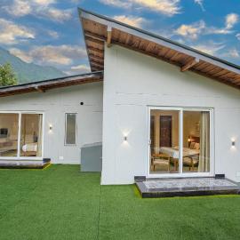 SaffronStays Bourbon - 2BR luxury villa with garden, BBQ, bonfire & valley views near Naukuchiatal & Bhimtal Lake