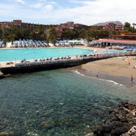COMFORTABLE APARTMENT ON THE 1st SEA LINE IN THE SOUTH OF TENERIFE, Hotel in Las Galletas
