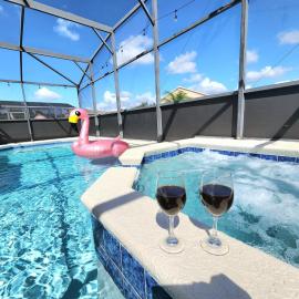 Orlando villa private pool/hot tub close to Disney
