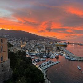Casa Mare Bel Appartement, vue mer et vieux port Citadelle Bastia、バスティアのホテル