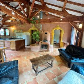 Maison agréable et écologique à sept kilomètres de l' océan, hotel i Bias