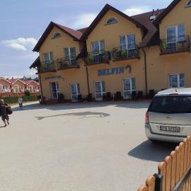 Delfin - część pokoi z widokiem na morze, hotell sihtkohas Rewal