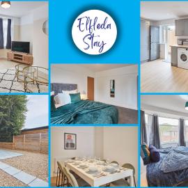 Elfleda Stay - Modern 5 bedroom house with parking