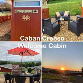 Caban Croeso-The Welcome Cabin, Holiday let, near Mansion House Llansteffan, hotel a Llanstephan