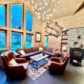 Myrkdalen Lodge II, luxury family cabin ski in and out – hotel w mieście Helgatun