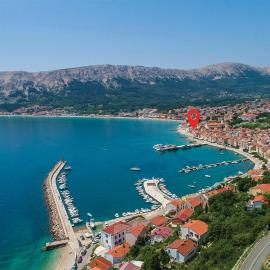 Stunning Apartment In Baska With House Sea View