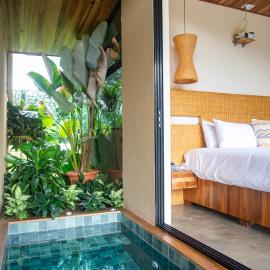 Fortuna में, होटल Scenic Volcano Villas with Hot Tub