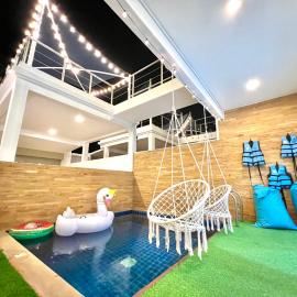 De' ozone ongsa pool villa หน้าหาดบางเสร่