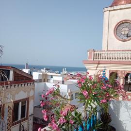Tangier Medina Roof Top Apartment with Ocean Views