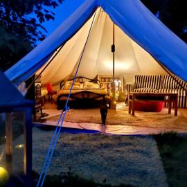 Tente mongole 4 saisons cosy et spacieux、Conchy-les-Potsのホテル