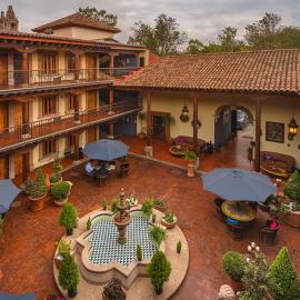 Hotel la Parroquia, hotel Pátzcuaróban