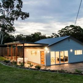 Scribbly Gum I Pet Friendly I 15 Mins Drive to Hyams Beach, hotelli kohteessa St Georges Basin