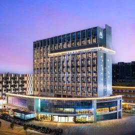 广州白云站聚龙地铁站亚朵酒店, hotel v Kantonu