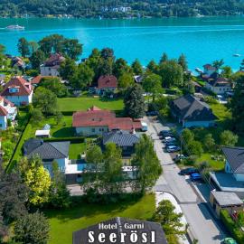 Krumpendorf am Wörthersee में, होटल Hotel Garni Seerösl am Wörthersee , Kärnten