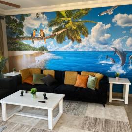 La Vista Bay 245m Luxury 2-level Penthouse l Sea & Pool View, hotel a Dawwār Ḩājj as Sayyid Rizq