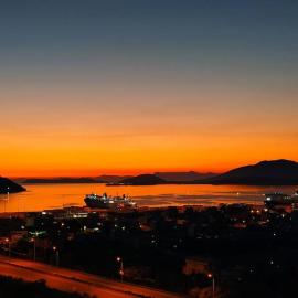 Sunset Seaview Apartment, hotel a Ladochórion