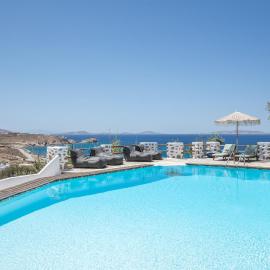Anerousses Mykonian Traditional Houses, hotel v destinaci Houlakia