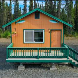 Dolly Varden, Cabin 3 at Lower Kenai Lodge, hotel en Kenai
