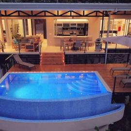 Ballena में, होटल Ocean View Villa With Pool and Spectacular Sunsets