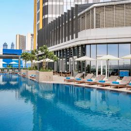 Hilton Garden Inn Dubai Business Bay, hotelli Dubaissa