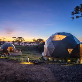 Orion Glamping Hospedagem Domo Geodésico em Urubici, hotel in Urubici