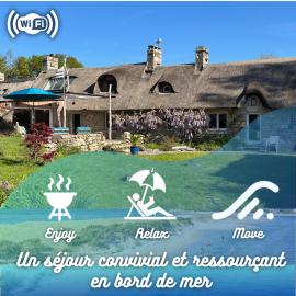 Villa Lanrivoal - Bord de mer- Confort et Evasion pour tous