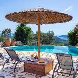 Arapaki Secret Garden, Ground Floor Deluxe Suite, Private Pool, Sauna, Sea View