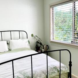 Private bath garden view guest room pet friendly