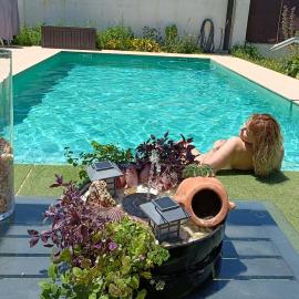 Chalet con maravillosa piscina a 5 minutos de Granada y campo de golf