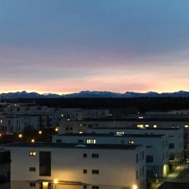 Apartment mit Bergblick